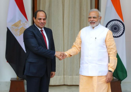 الرئيس السيسي ورئيس وزراء الهند يؤكدان تميز العلاقات التاريخية المشتركة بين البلدين الصديقين