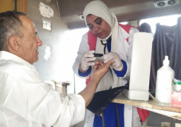 بالصور.. الصحة: حملة «100 يوم صحة» تقدم أكثر من 50 ألف خدمة طبية مجانية للمواطنين ضمن المبادرات الرئاسية في جميع المحافظات
