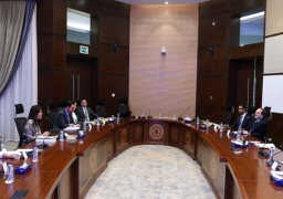 بالصور.. مسئولو مجلس الوزراء يلتقون وفد وزارة الخزانة الأمريكية