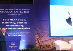 بالصور.. وزير العدل يؤكد حرص القيادة السياسية على تحفيز الاستثمار وتحقيق النمو الاقتصادي