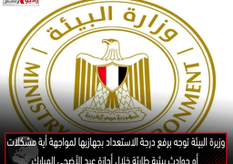 وزيرة البيئة توجه برفع درجة الاستعداد بجهازيها لمواجهة أية مشكلات أو حوادث بيئية طارئة خلال أجازة عيد الأضحى المبارك