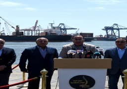 رئيس الوزراء : في تصريحات صحفية بميناء الإسكندرية
