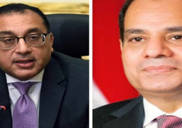 مدبولي يهنئ الرئيس السيسي بذكرى ثورة 30 يونيو