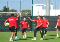 منتخب مصر الأولمبي يختتم استعداداته اليوم لمواجهة مالى فى أمم أفريقيا