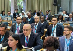 وزير الإسكان يلقي كلمة مصر فى اجتماع الدورة الثانية لجمعية برنامج الأمم المتحدة للمستوطنات البشرية بنيروبى