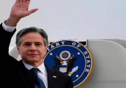 وزير الخارجية الأمريكي يصل إلى لندن للمشاركة في مؤتمر دولي لدعم أوكرانيا