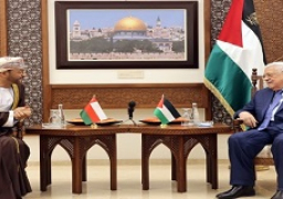 الرئيس الفلسطيني يؤكد أهمية وجود حراك عربي ودولي لإنهاء الاحتلال كمخرج وحيد للسلام