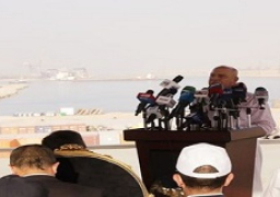 وزير النقل يشهد مراسم تسليم اولي محطات مشروع تطوير ميناء السخنة ( محطة حاويات “هاتشيسون)