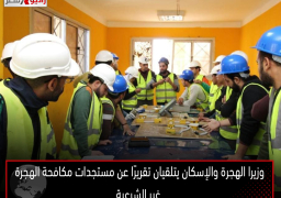 وزيرا الهجرة والإسكان يتلقيان تقريرًا عن مستجدات مكافحة الهجرة غير الشرعية