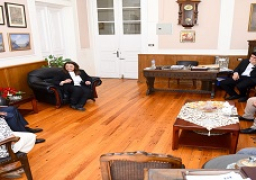 وزيرة الهجرة تلتقي أبناء الجاليتين اليونانية والقبرصية في الإسكندرية