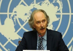 المبعوث الأممي يُشدد على ضرورة استئناف العملية السياسية بين الأطراف السورية