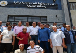 بالصور .. وزير الري يتفقد منشآت الري والترع بمحافظة الدقهليةبالصور ..