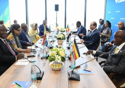 بالصور.. السيسي يشارك في اجتماع مع قادة الدول الأفريقية لمبادرة الوساطة لتسوية الأزمة الروسية الأوكرانية