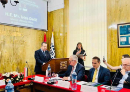 بالصور..وزيرا خارجية مصر وصريبا يفتتحان أعمال ندوة أكاديمية بمناسبة مرور ١١٥ عاماً على إقامة العلاقات الدبلوماسية