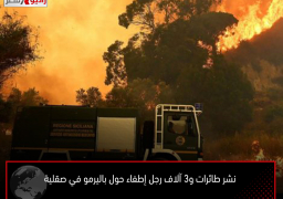 نشر طائرات و3 آلاف رجل إطفاء حول باليرمو في صقلية