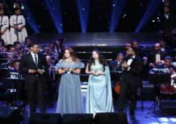 وزيرة الثقافة تشهد احتفالات الأوبرا بذكرى مرور 10سنوات على ثورة 30 يونيو