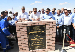 وزير البترول يفتتح مشروعات التطوير والتوسعات بميناء الحمراء البترولي بالعلمين الجديدة