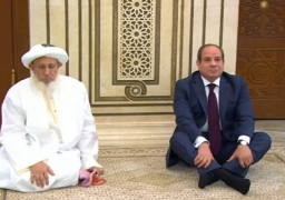 الرئيس السيسي يفتتح مسجد السيدة النفيسة بعد الانتهاء من أعمال تطويره
