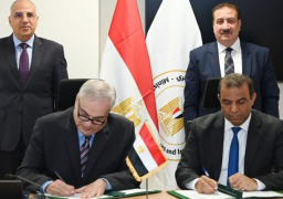 بالصور.. وزير الري ومحافظ المنوفية يشهدان توقيع بروتوكول تعاون مشترك لتعظيم الاستفادة من أملاك الري بالمحافظة