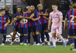 برشلونة يواجه توتنهام الليلة في نهائي كأس خوان جامبر