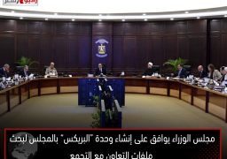 مجلس الوزراء يوافق على إنشاء وحدة “البريكس” بالمجلس لبحث ملفات التعاون مع التجمع