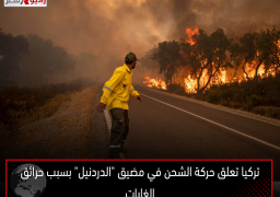 تركيا تعلق حركة الشحن في مضيق “الدردنيل” بسبب حرائق الغابات