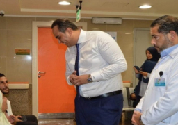 رئيس هيئة الرعاية الصحية يتفقد مجمع الإسماعيلية الطبي لمتابعة سير العمل