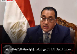 محمد الصياد نائبا لرئيس مجلس إدارة هيئة الرقابة المالية