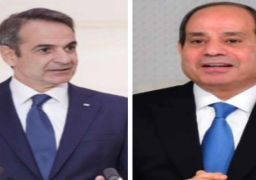 قمة بين الرئيس السيسي ورئيس وزراء اليونان اليوم بمدينة العلمين الجديدة