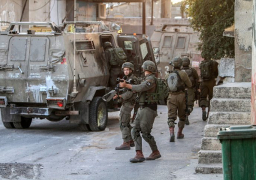 إصابة شابين باشتباكات مع قوات الاحتلال الإسرائيلى فى قلقيلية