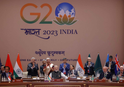 رئيس وزراء الهند يسلم رئيس البرازيل “مطرقة” رئاسة مجموعة العشرين المقبلة