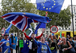 متظاهرون بريطانيون يطالبون بإلغاء “البريكست”