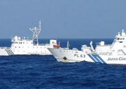 خفر السواحل الياباني: 4 سفن صينية تدخل المياه الإقليمية قرب جزر سينكاكو
