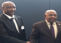 البرهان ورئيس الاتحاد الأفريقي يبحثان القضايا ذات الاهتمام المشترك