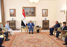 الرئيس السيسي يبحث مع وزيرة الخارجية الفرنسية تعزيز العلاقات الثنائية