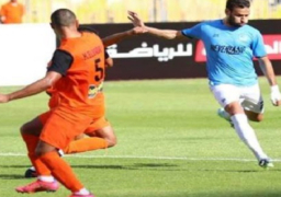 المصري يحقق فوزه الأول في الدوري على فاركو بهدف ميدو جابر