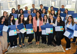 بالصور.. المشاط تلتقي خريجي برنامج التدريب الصيفي ٢٠٢٣ بوزارة التعاون الدولي