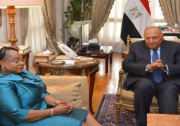 بالصور.. وزير الخارجية يستقبل رئيسة مجلس الشيوخ في جمهورية غينيا الاستوائية