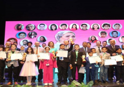 بالصور..وزيرة الثقافة تكرم الفائزين بجائزة المبدع الصغير في دورتها الثالثة