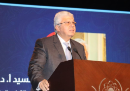 وزير التعليم العالي يشهد ختام فعاليات أسبوع شباب الجامعات والمعاهد العليا الثالث عشر بجامعة حلوان