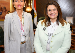 وزيرة الهجرة تستقبل المدير الاقليمي لليونسكو بالقاهرة والدول العربية لبحث التعاون المشترك