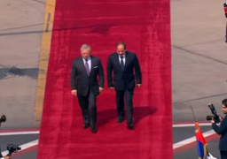 الرئيس السيسي يستقبل العاهل الأردني الملك عبد الله الثاني