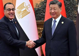 الرئيس الصيني يستقبل رئيس الوزراء بقاعة الشعب الكبرى