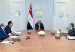 السيسي يوجه بضرورة استكمال المشروعات القومية للإنتاج الزراعي واستصلاح الأراضي على مستوى الجمهورية