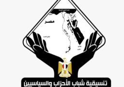 بالصور .. تنسيقية شباب الأحزاب تدين جرائم الاحتلال الإسرائيلي بحق المدنيين بفلسطين