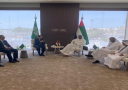 بالصور.. الملا يلتقي سلطان الجابر رئيس مؤتمر الأمم المتحدة للمناخ COP28