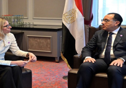 بالصور.. رئيس الوزراء يلتقي المديرة المنتدبة لشئون العمليات بالبنك الدولي في بروكسل