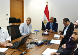 بالصور.. وزير الري يتابع موقف المشروعات المائية وتدبير الأراضي لتنفيذ مشروعات خدمية