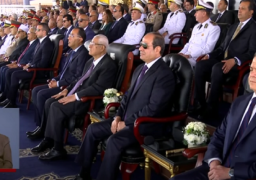 بالفيديو.. الرئيس السيسي يشهد الاحتفال بتخريج دفعة جديدة من طلبة كلية الشرطة