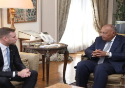 بدء المباحثات بين وزير الخارجية سامح شكري ونظيره الليتواني